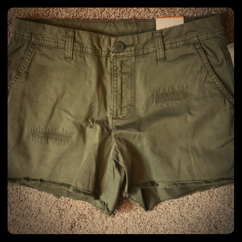 Army Green shorts